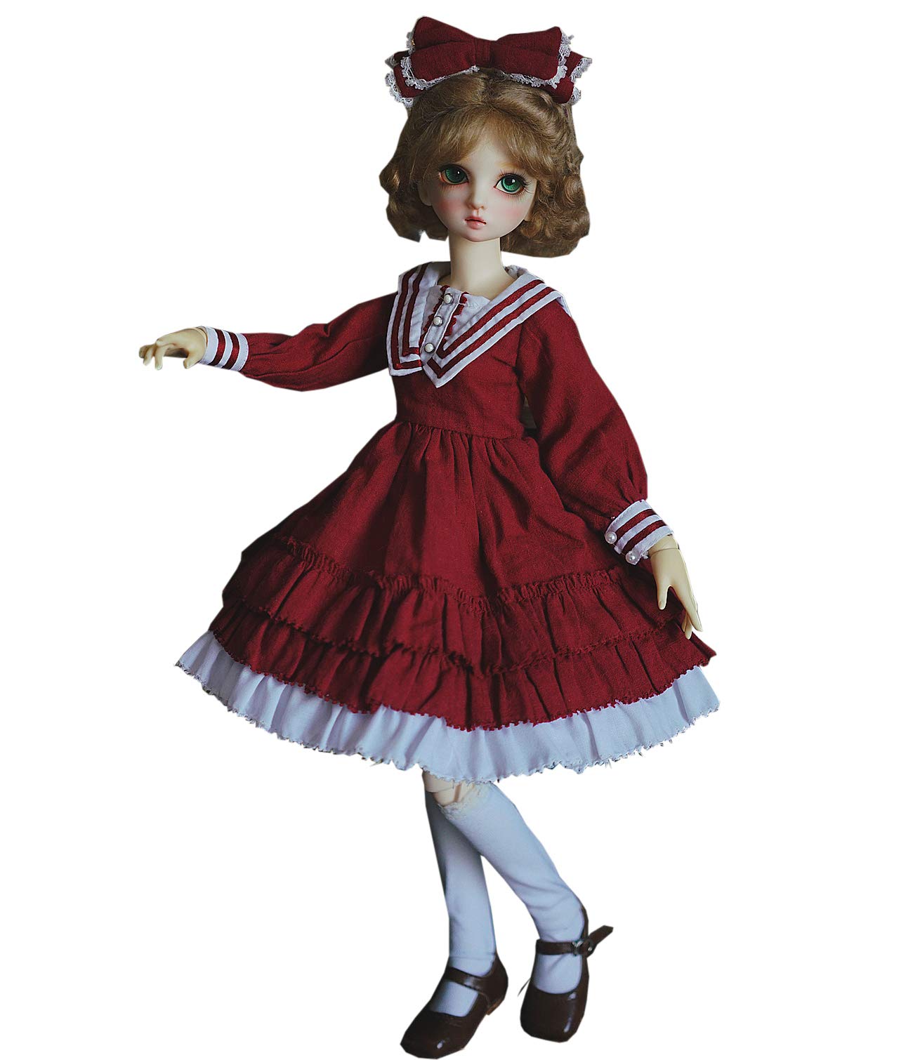 Amazon | 1/3 1/4 1/6ドール用Bjd 球体関節人形 貴族風 服